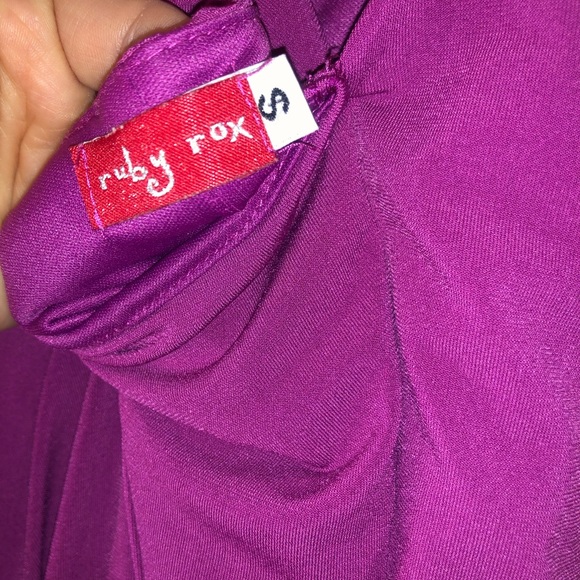 Pink Magenta Halter Dress Small - Picture 7 of 8